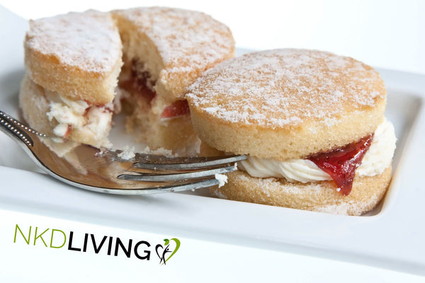 Royal Keto Victoria Sponge for two