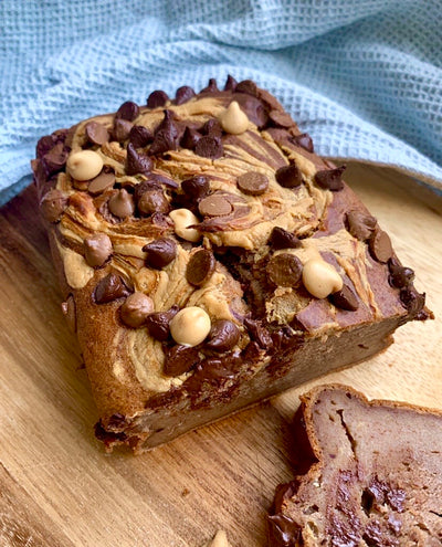 NKD Living Chocolate & Peanut Butter Banana Bread