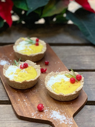 Festive Orange Curd Tarts