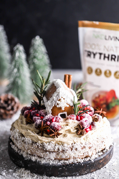 NKD Living Gingerbread House Cake by Charleys Health