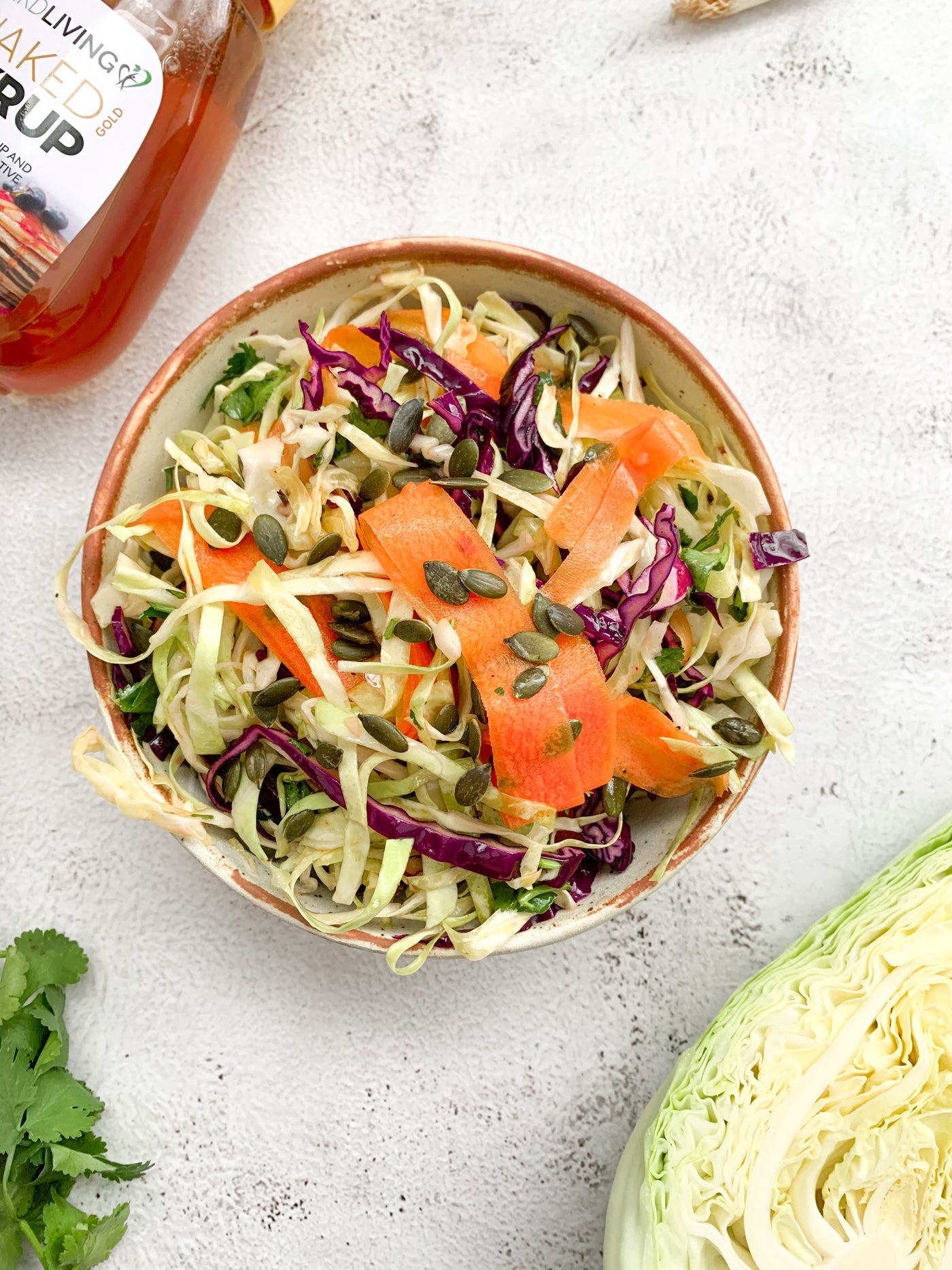 NKD Living Mayo-Free Summer Slaw