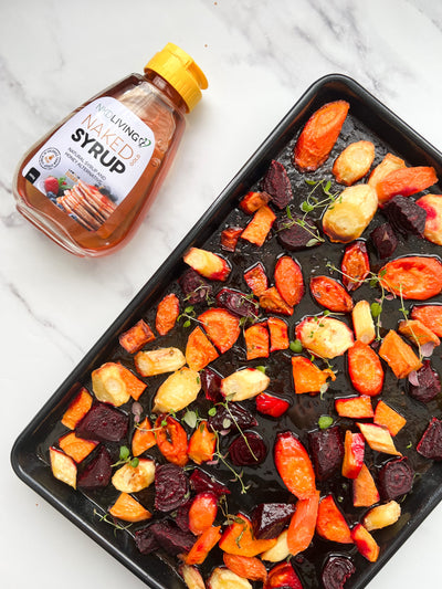 Honey Roasted Seasonal Veggies