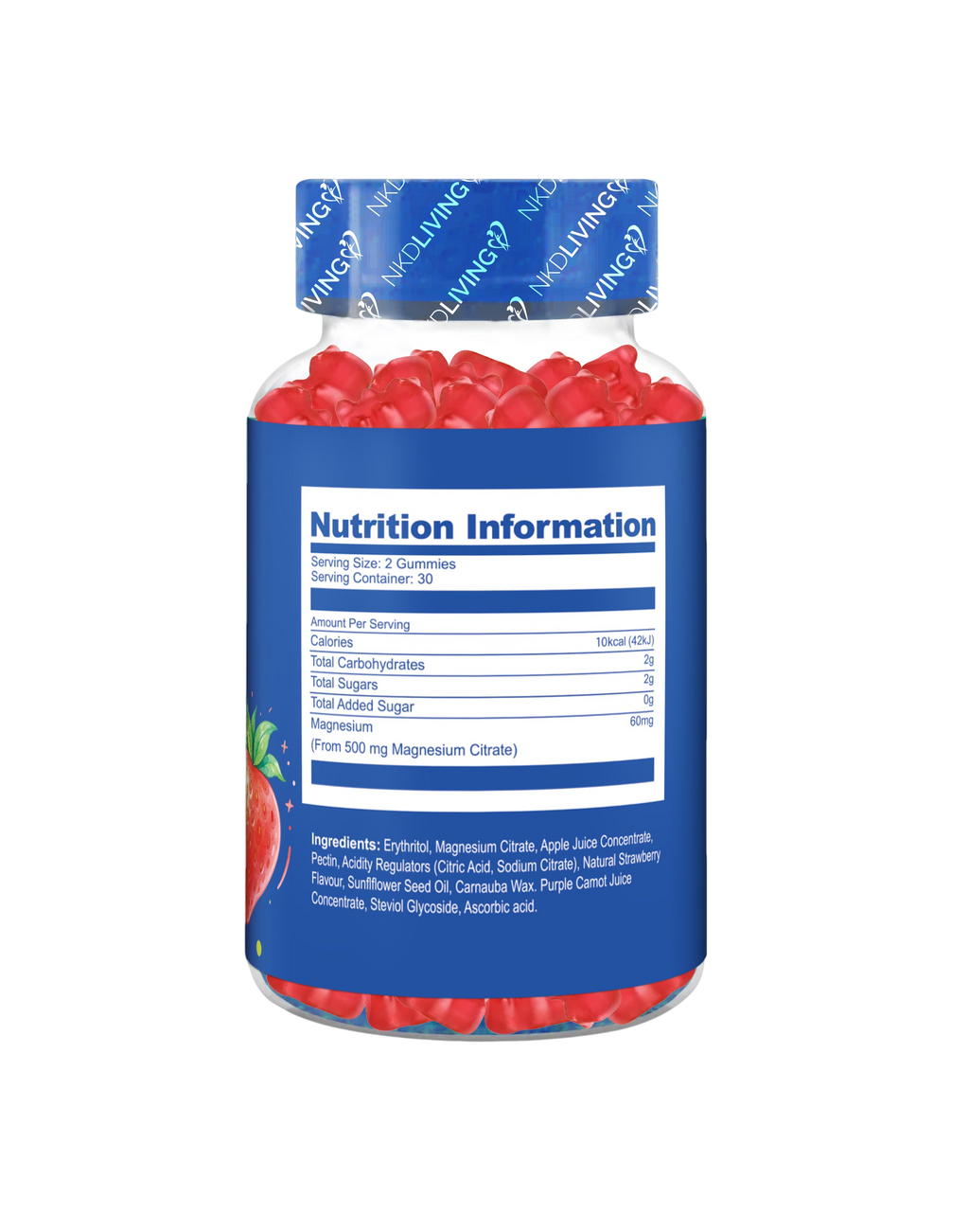 Magnesium Gummies for Kids - No Added Sugar