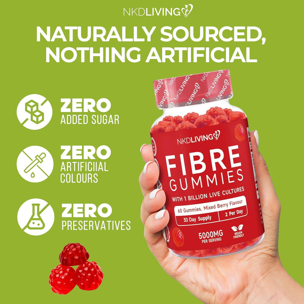 High Fibre Inulin Gummies (60 Gummies)