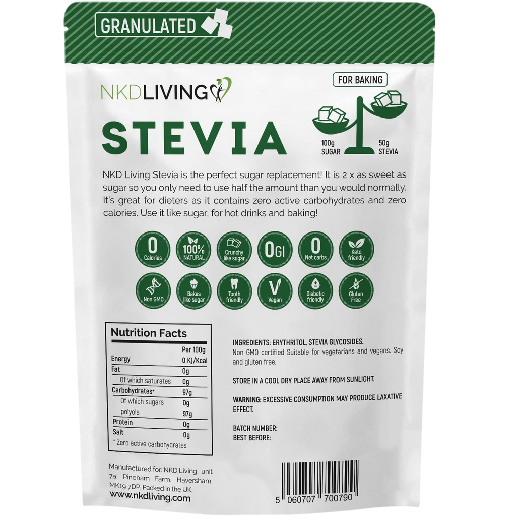Stevia Sweetener granules - 1kg