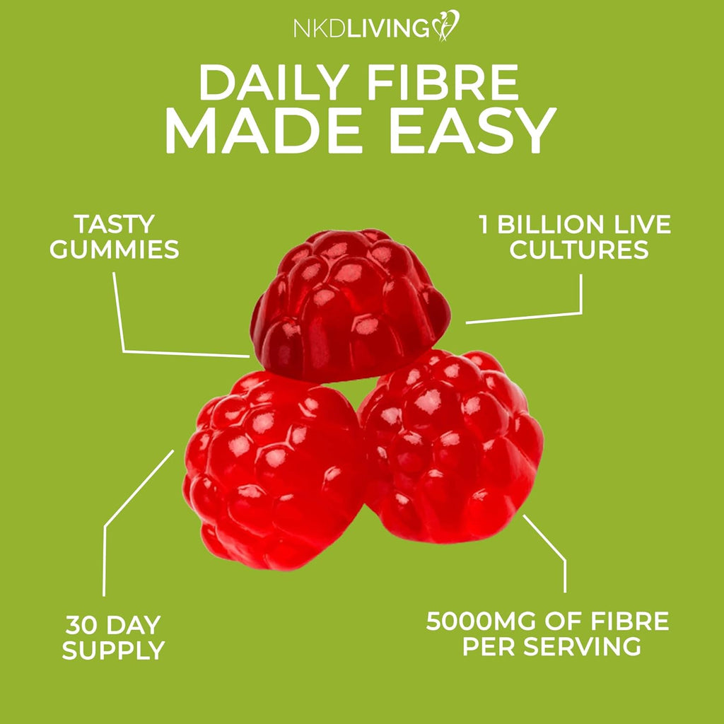 High Fibre Inulin Gummies (60 Gummies)