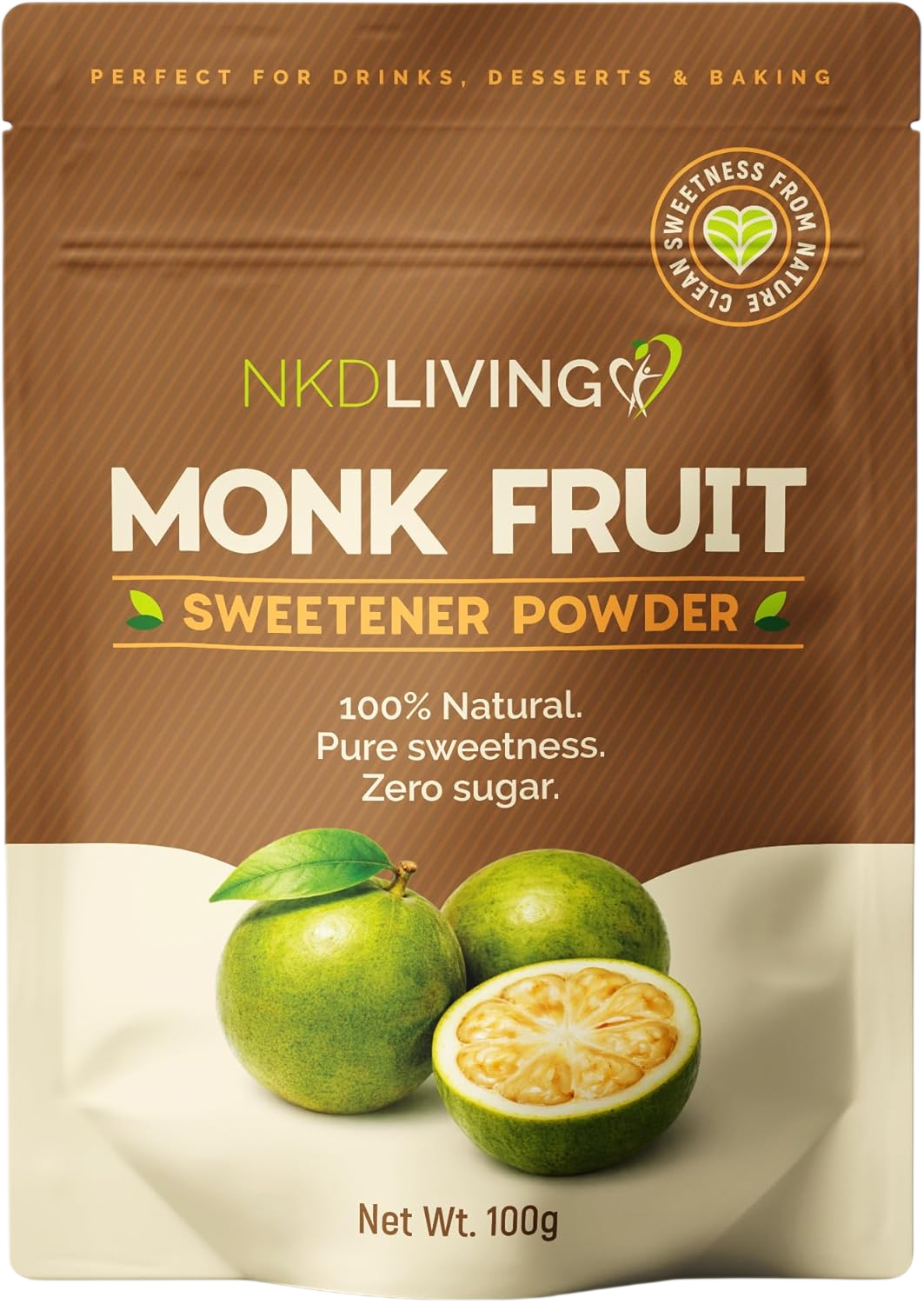 Monk Fruit Decoction Sweetener Powder 100g