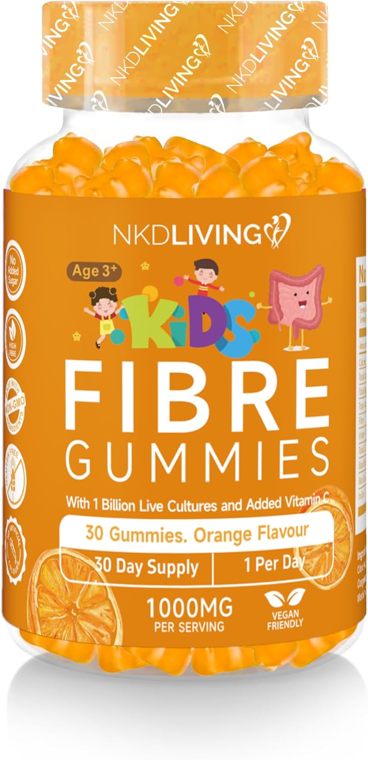 NKD Living Kids High Fibre Inulin Gummies