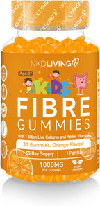 NKD Living Kids High Fibre Inulin Gummies
