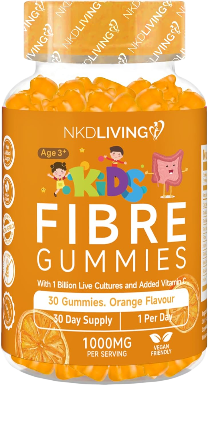 NKD Living Kids High Fibre Inulin Gummies