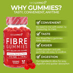 High Fibre Inulin Gummies (60 Gummies)