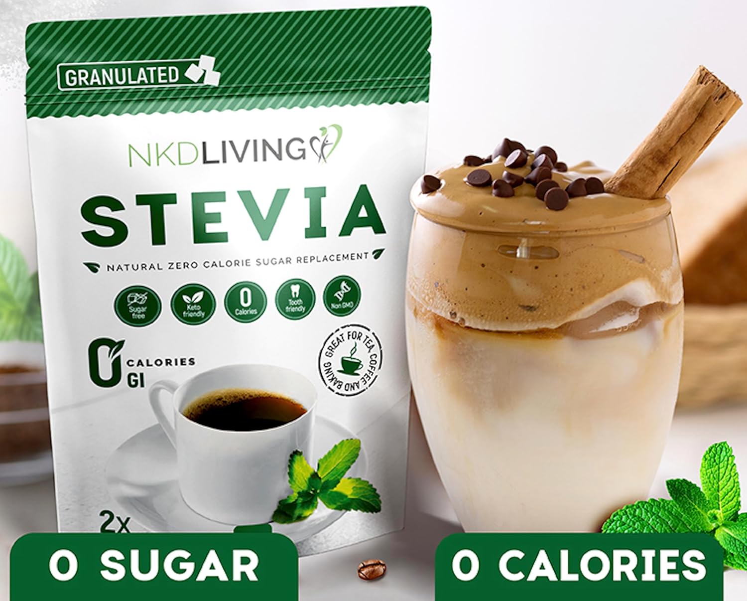 Stevia Sweetener granules - 1kg
