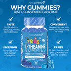 NKD Living Kids L-Theanine Gummies – 30 Count