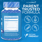 NKD Living Kids L-Theanine Gummies – 30 Count