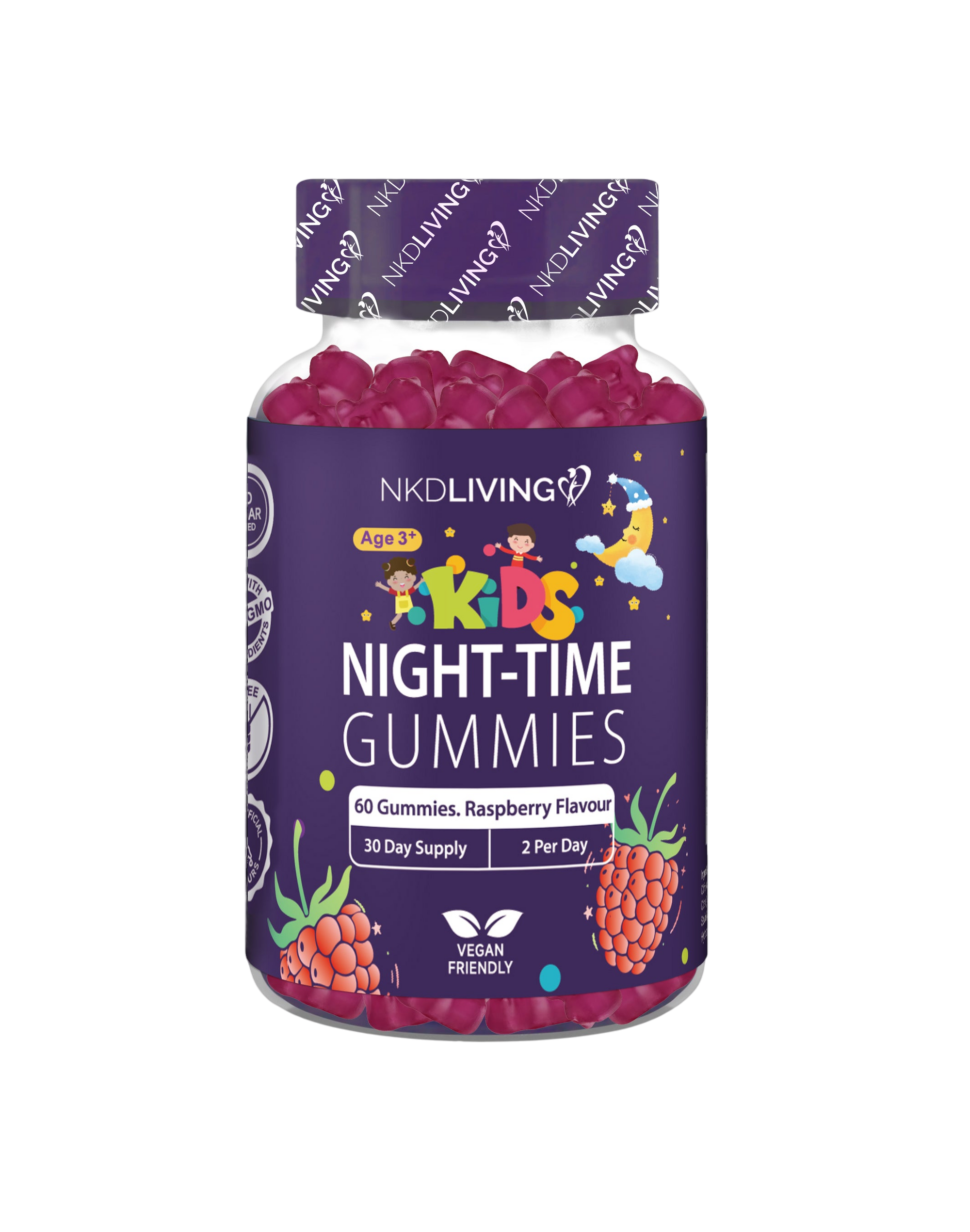 Kids Night-Time Gummies – No Added Sugar
