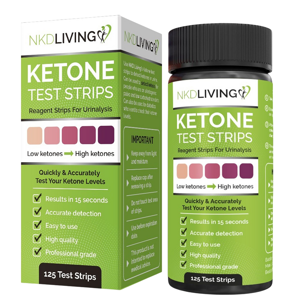 Ketone Test strips (120 test strips) NKDLIVING