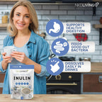 Inulin Inulin High Grade Prebiotic Fibre Powder 1kg