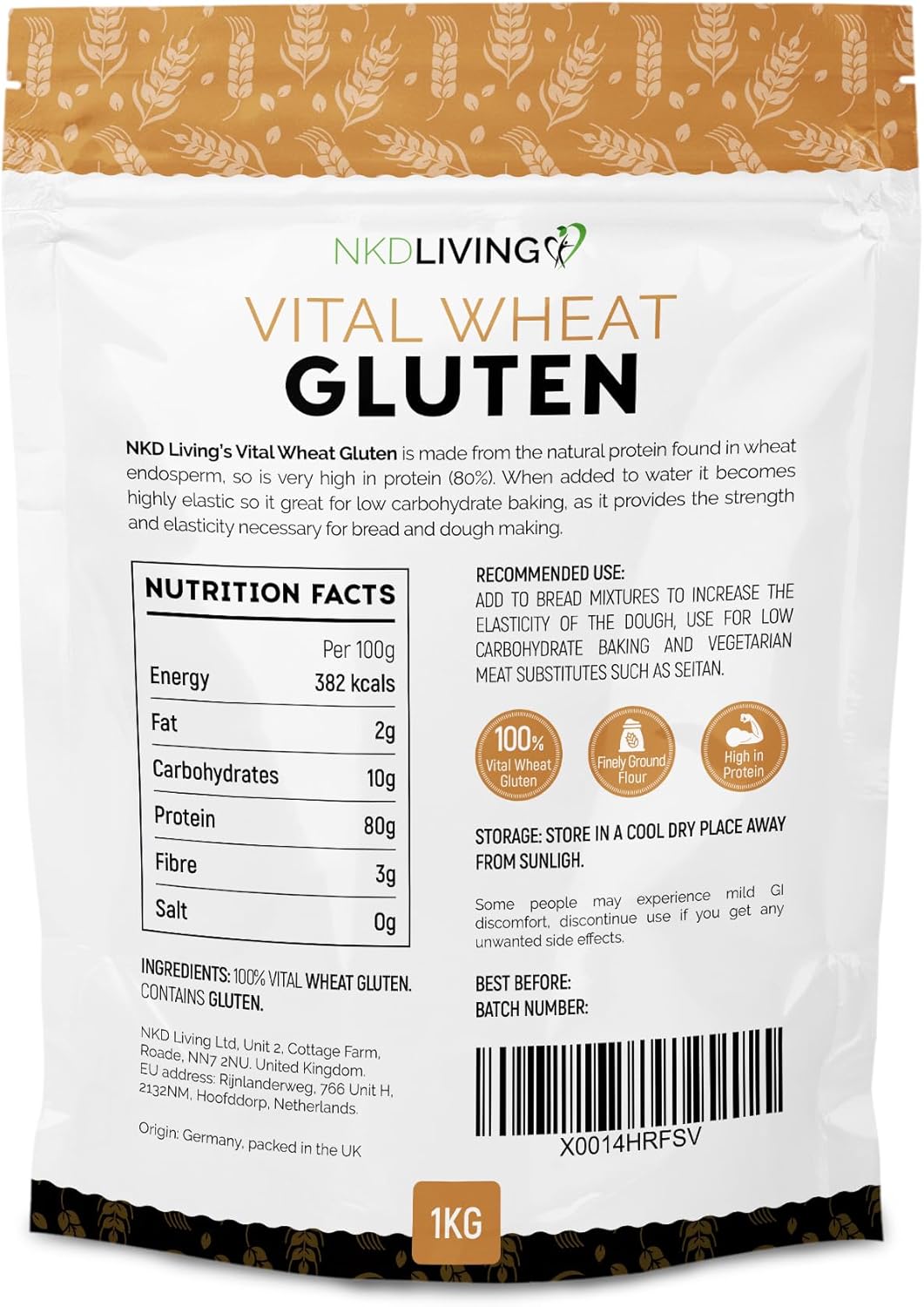 Vital Wheat Gluten 1kg