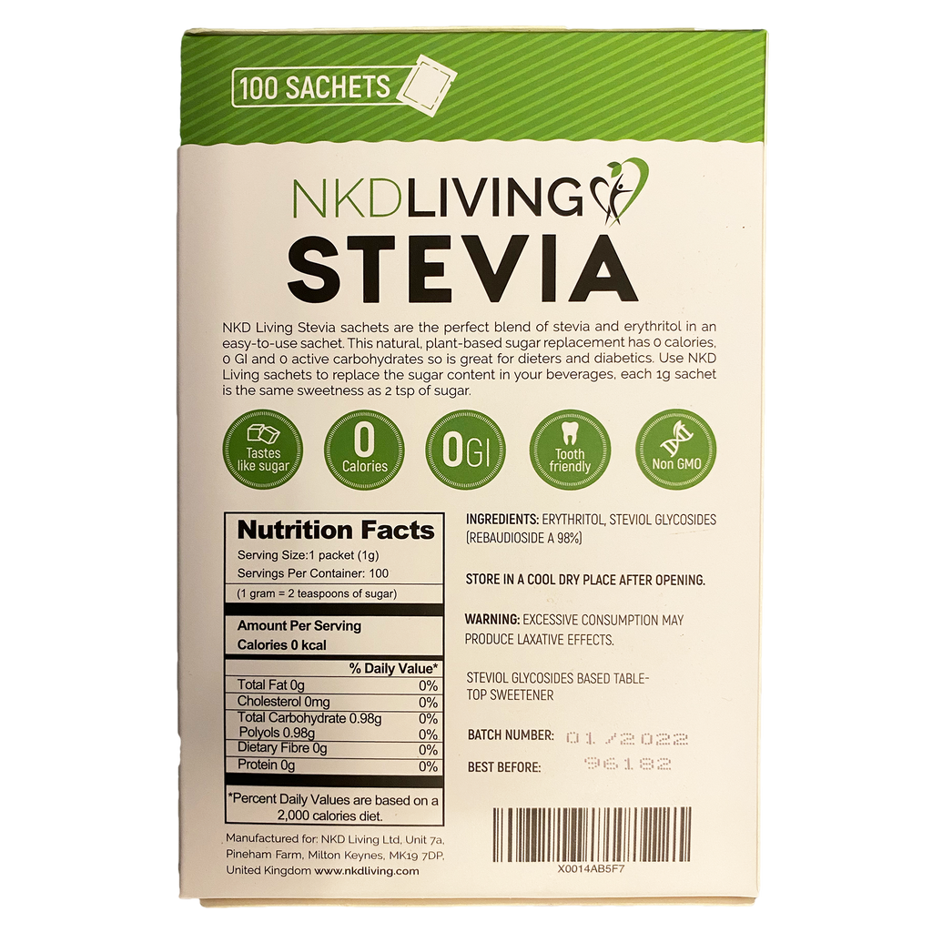 Stevia & Erythritol Sachets