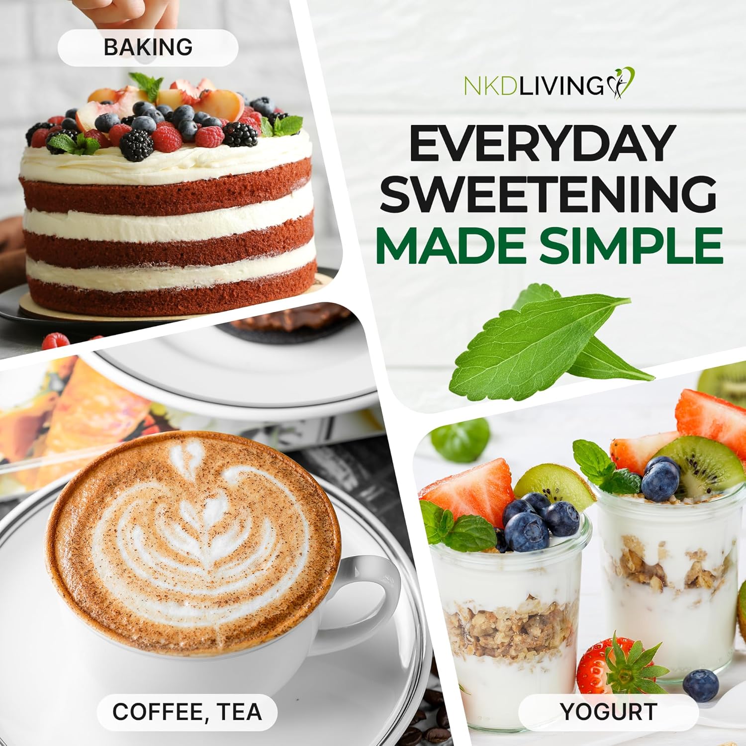 Stevia Sweetener granules - 1kg