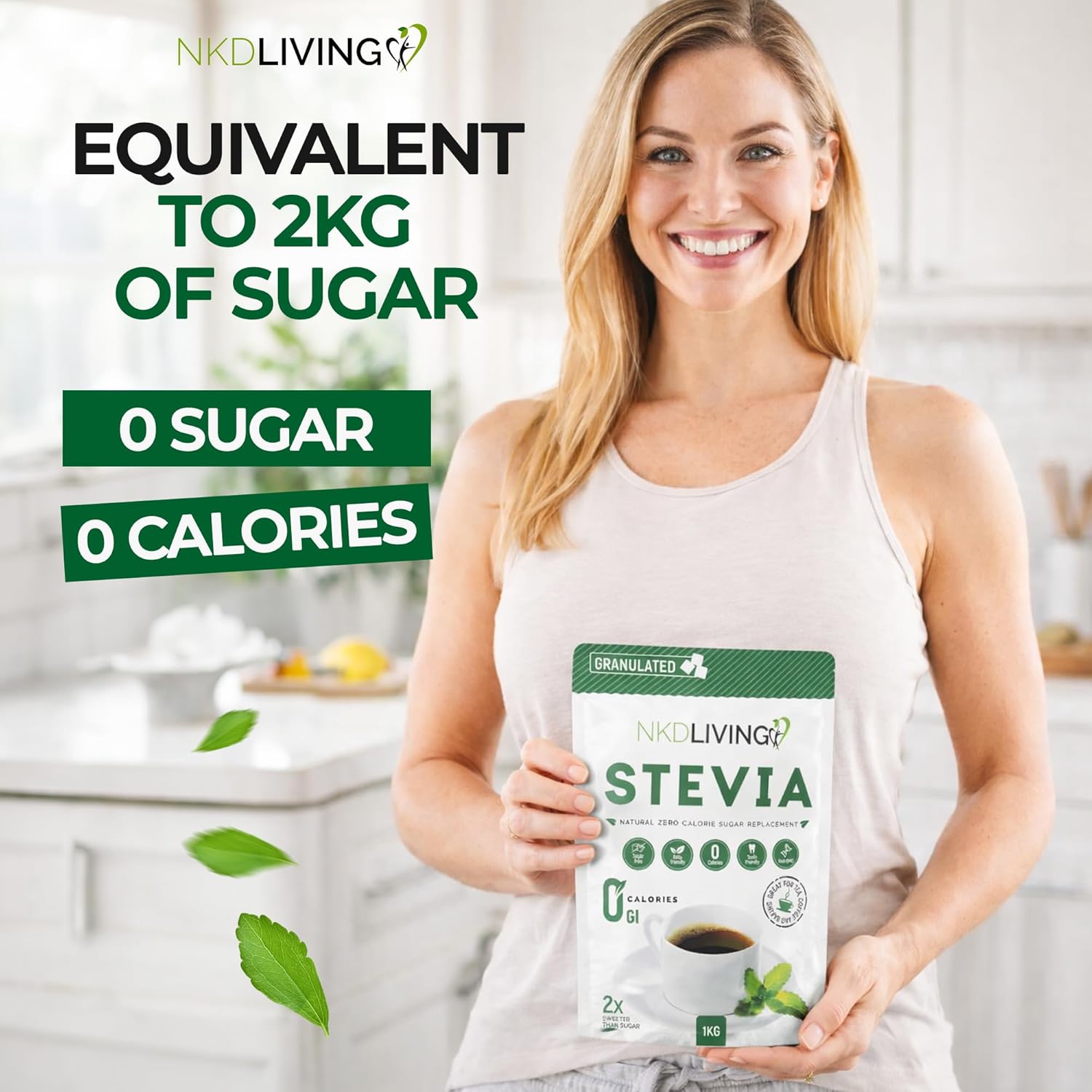 Stevia Sweetener granules - 1kg