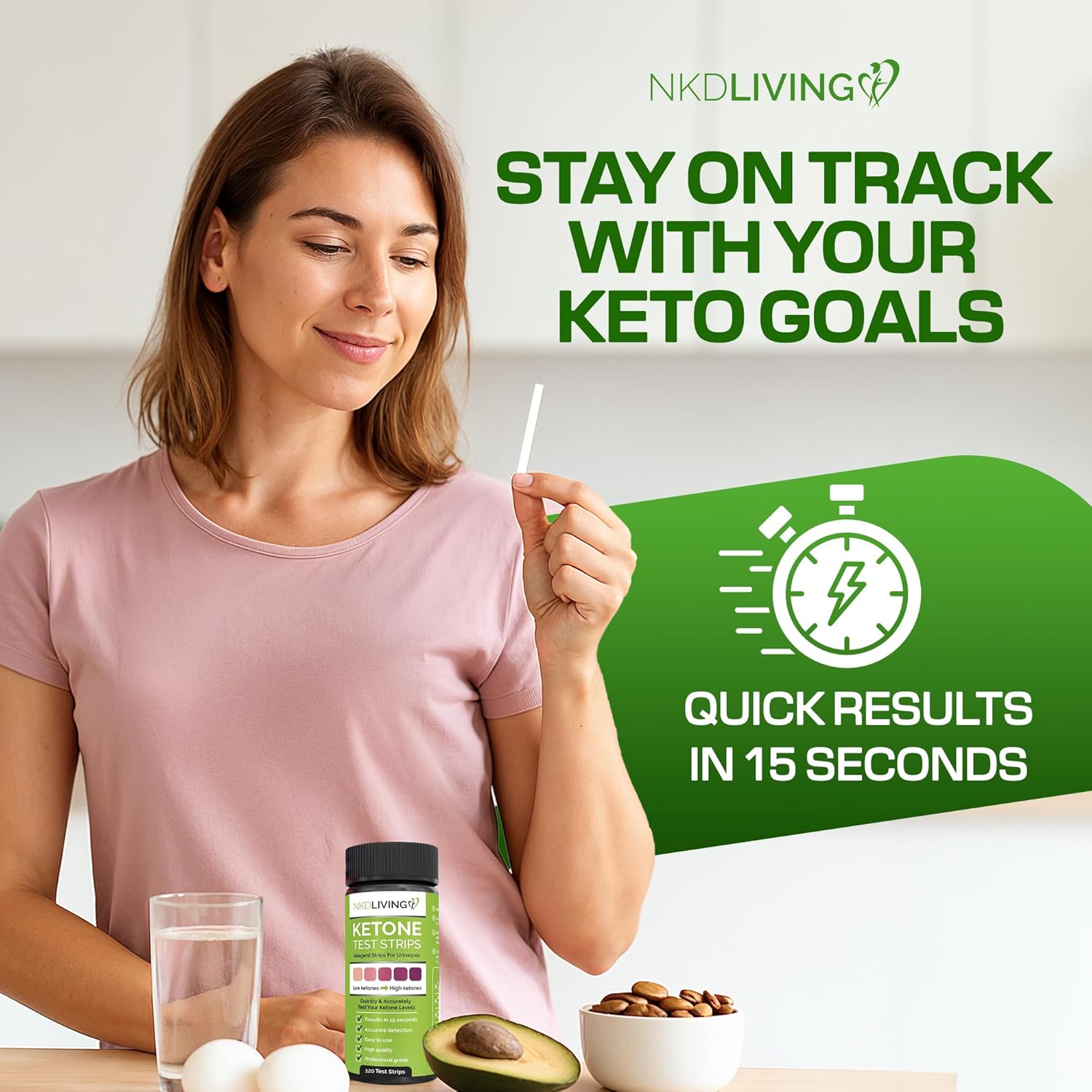 Ketone Test strips (120 test strips)