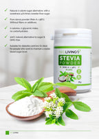100% Pure Stevia Powder, Reb-A 98%